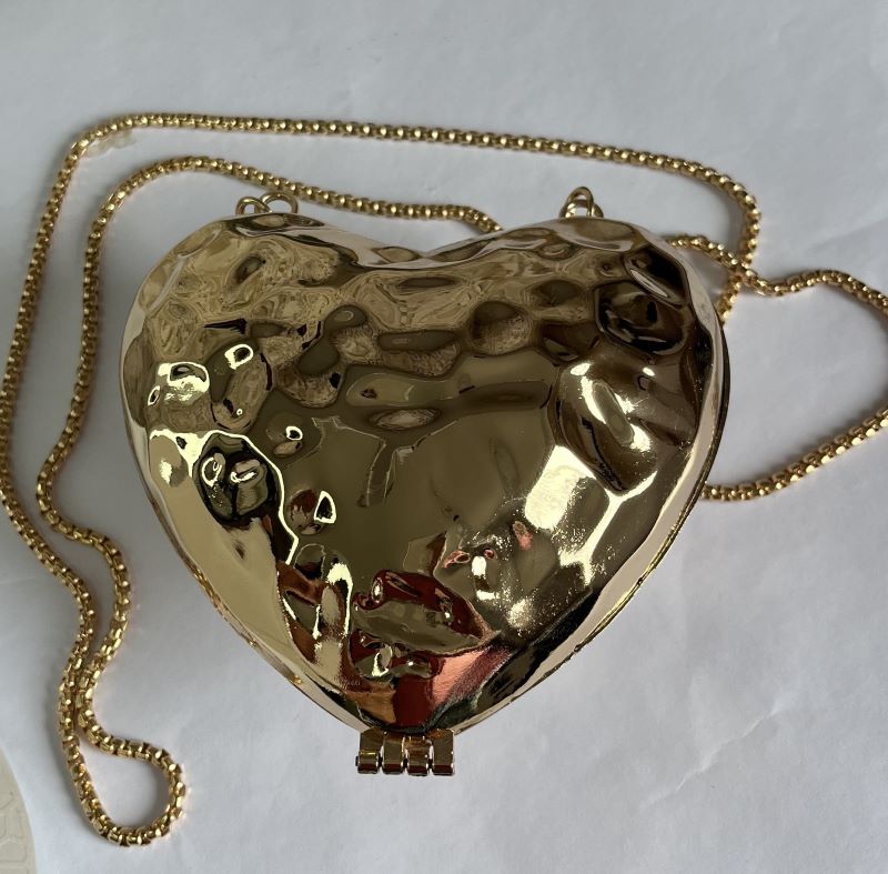 Bolsa Dourada Martelada