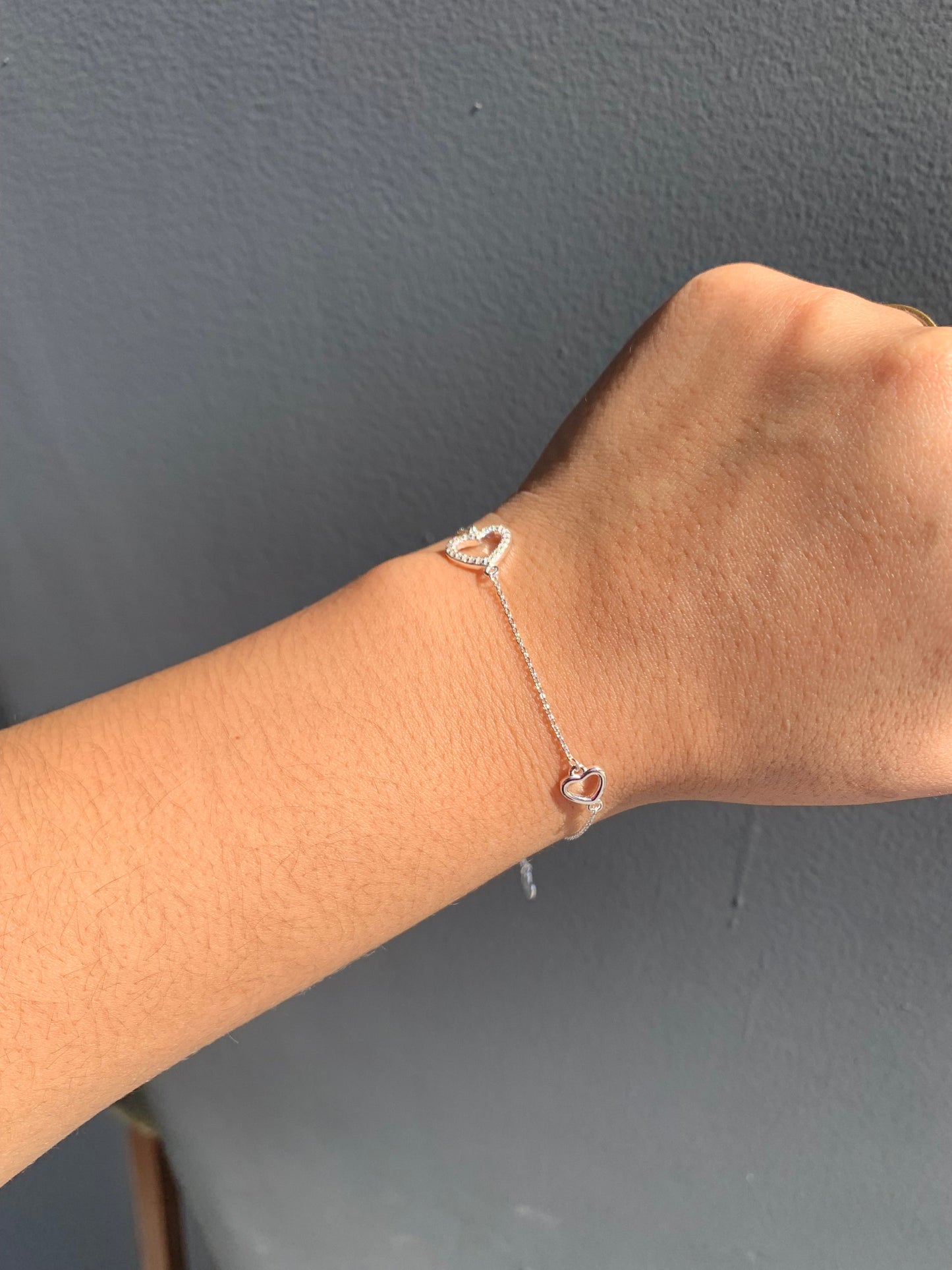 Pulseira em Prata 925 Presente Pedra