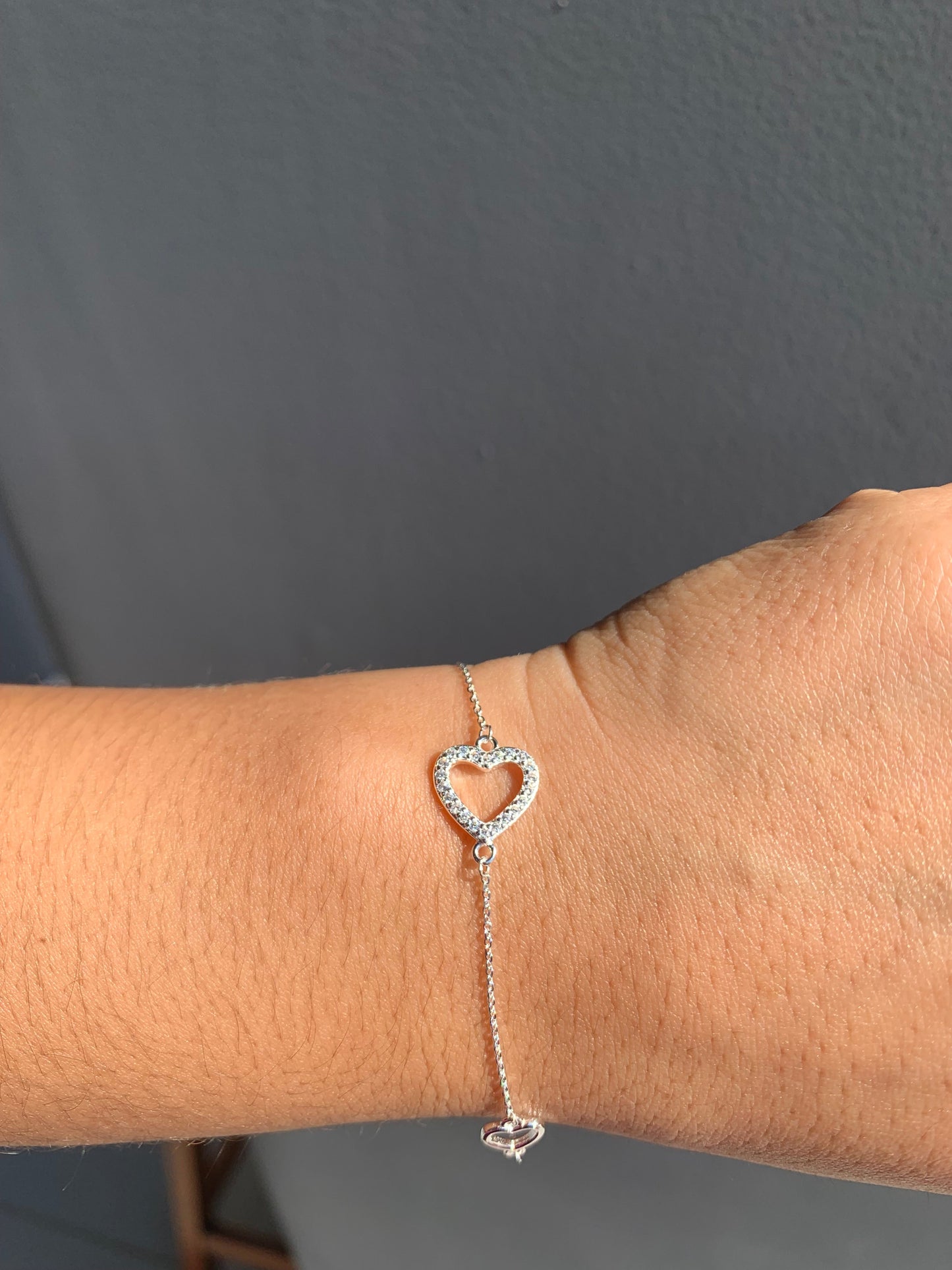 Pulseira em Prata 925 Presente Pedra