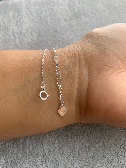 Pulseira Do Infinito Pedra Zircônia